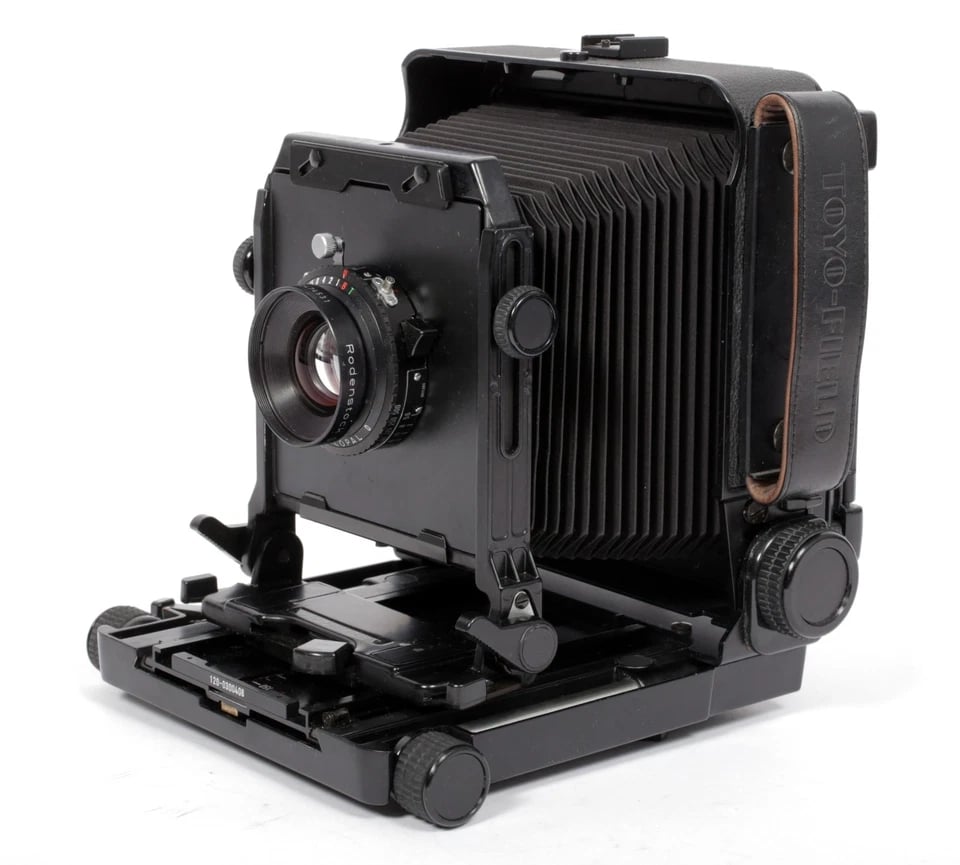 Toyo 45IIA 4X5 Camera w/ 150mm + 210mm Rodenstock MC lenses + more